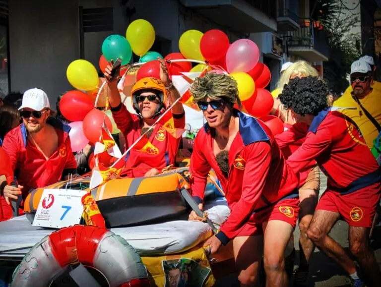 carnaval bed race