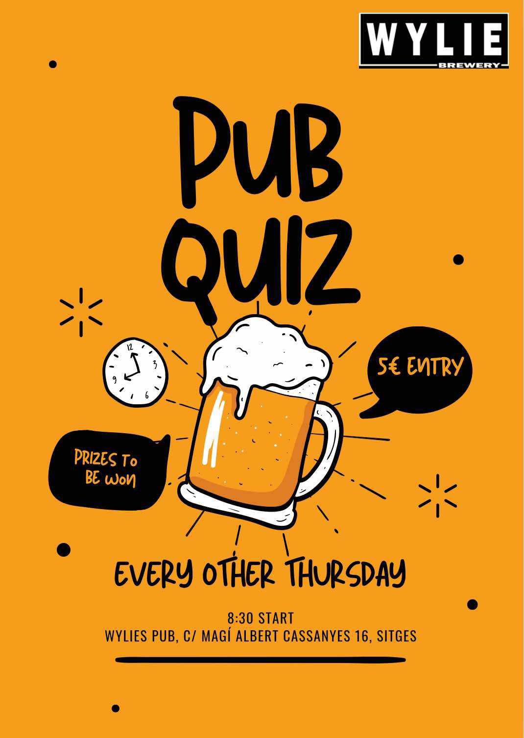 Pub Quiz at Wylies