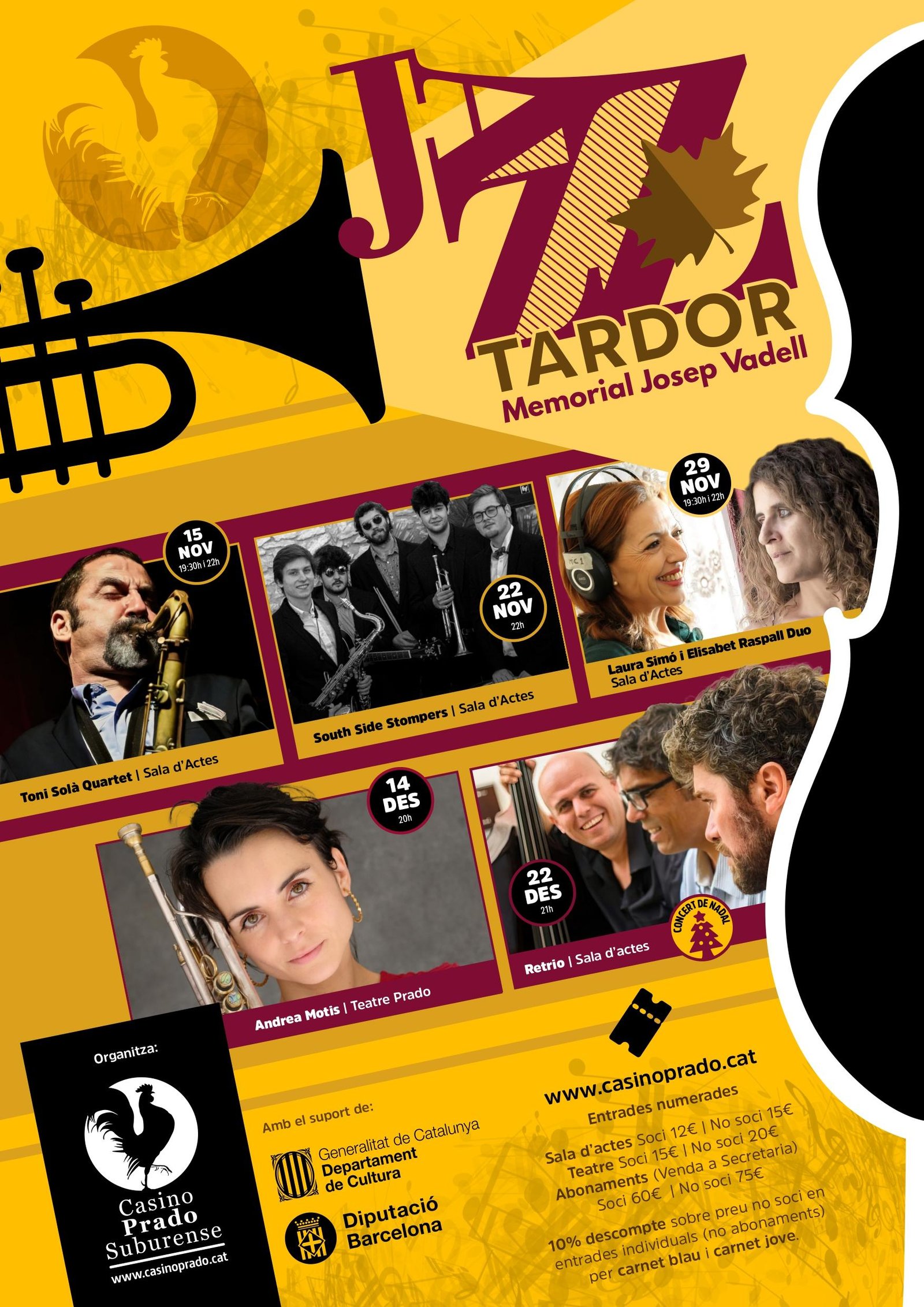 Jazz Tardor Sitges 2024